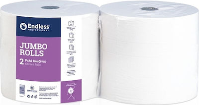 Endless Χαρτί Κουζίνας Jumbo 2 Ρολά x 4,5kg έκαστο