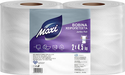 Maxi Bobina 4,5kg Χειροπετσέτα 2 Ρολά 