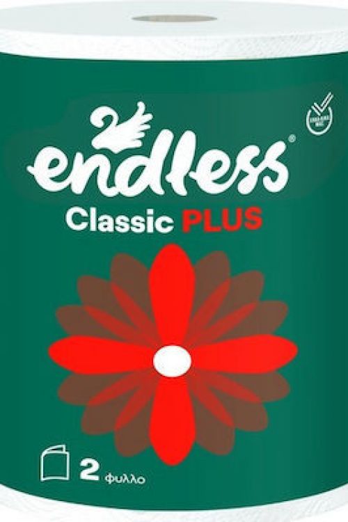 Endless Classic Χαρτί Κουζίνας  Plus 2Φ 43M 