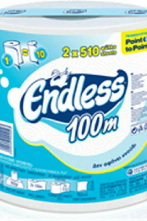 Endless Χαρτί Κουζίνας Big Ρολό 2 Φύλλων 960gr