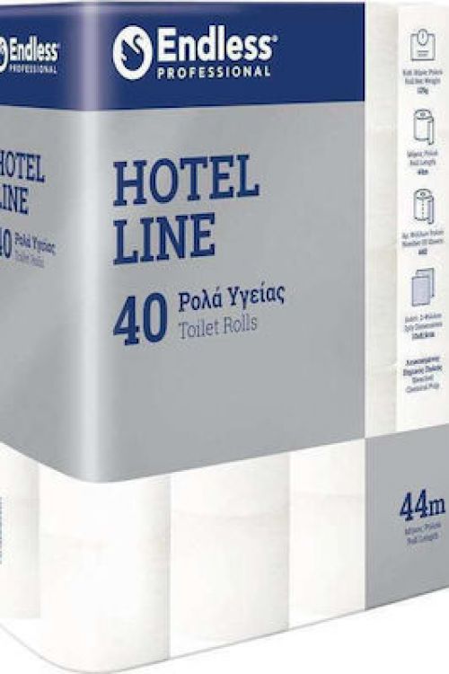Endless Hotel Line Χαρτί Υγείας 2φυλλο 125gr - 40 Ρολά